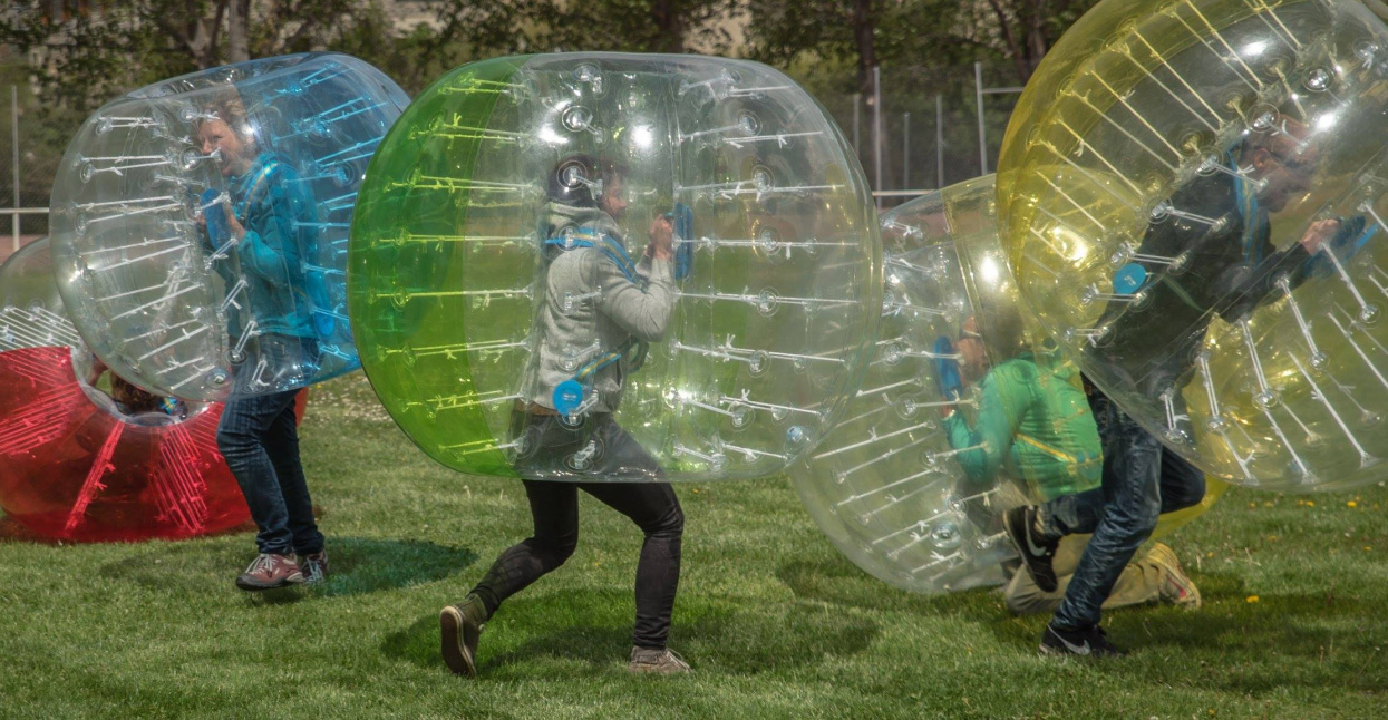 Resistencia en Bubble soccer